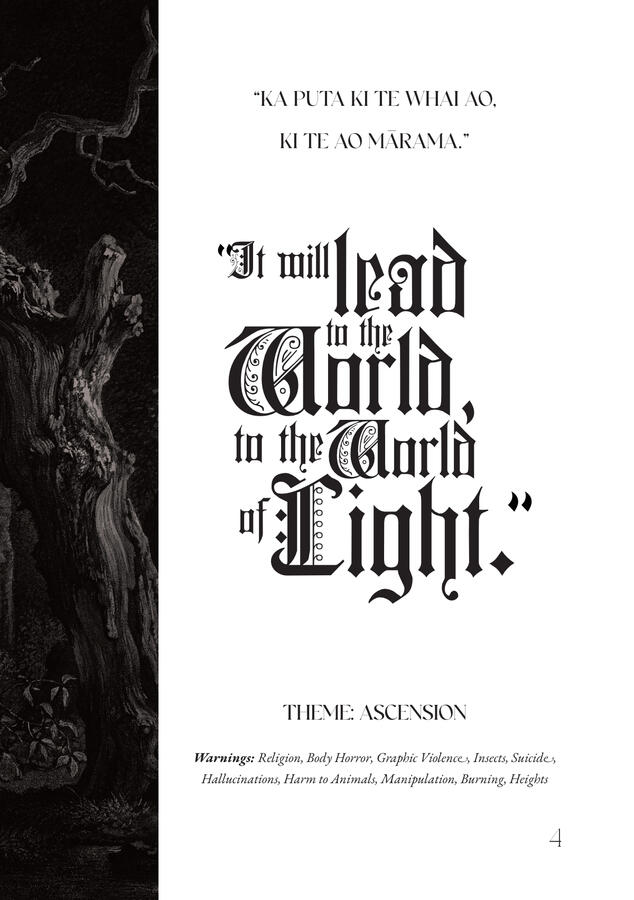 Thus Spake Agathis internal cover page